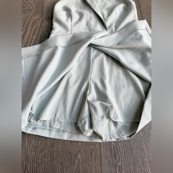 Abercrombie & Fitch Halter Blazer Skort Dress in Light Blue Size Small - Picture 4 of 8